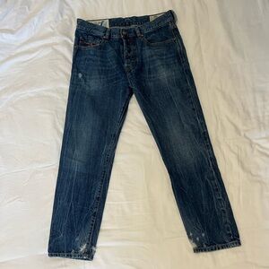 Diesel Mharky Jeans Distressed Italian Size W32 L30
